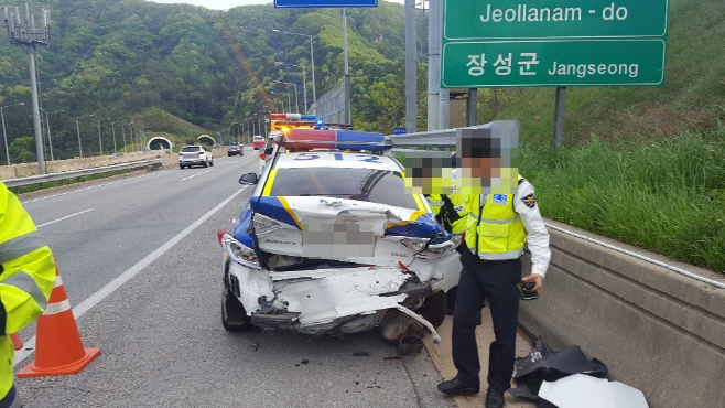 고속도로 순찰대 2차사고