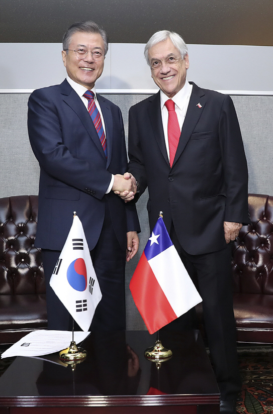 한칠레정상회담20180926