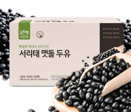 [CJ ENM 오쇼핑부문] 오하루 자연가득 서리태 맷돌 두유