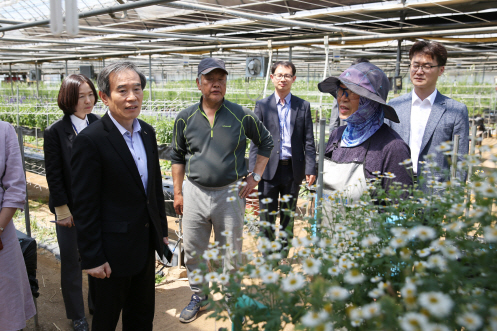 서부발전 김병숙 사장, 지역농가에 상생경영 활동 펼쳐