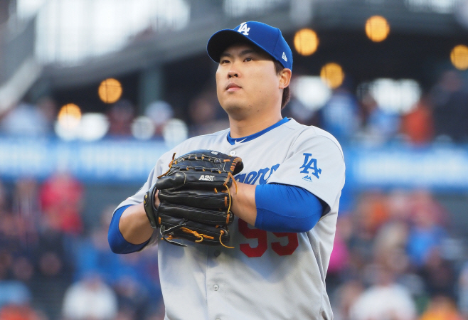 BASEBALL-MLB-SF-LAD/ <YONHAP NO-3132> (USA TODAY Sports)