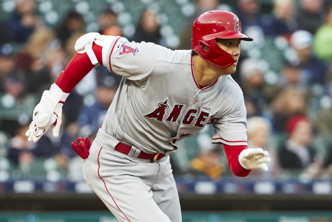 BASEBALL-MLB-DET-LAA/ <YONHAP NO-1929> (USA TODAY Sports)