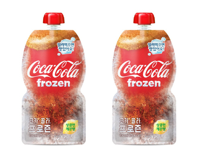 [이미지] 코카-콜라, 신제품 _코카-콜라 프로즌_ 출시