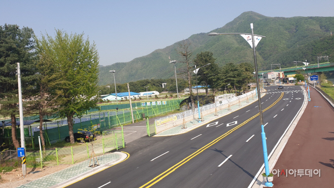 청평도시계획도로개통