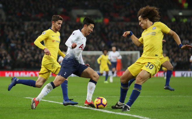 FBL-ENG-PR-TOTTENHAM-CHELSEA <YONHAP NO-1542> (AFP)