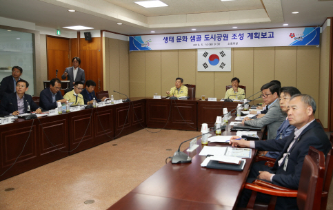 태안군 ‘태안의 청계천, 샘골도시공원’ 조성