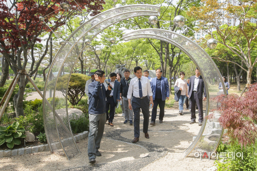 (포토)경기정원문화박람회 벤치마킹1