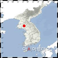 북한 황해북도 평산 서북서쪽 9km 지역서 규모 2.4 지진