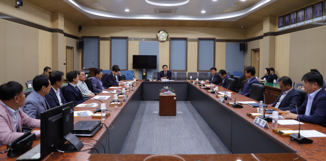 펴액시의회, 통복지구 도시개발사업 관련 간담회 가져