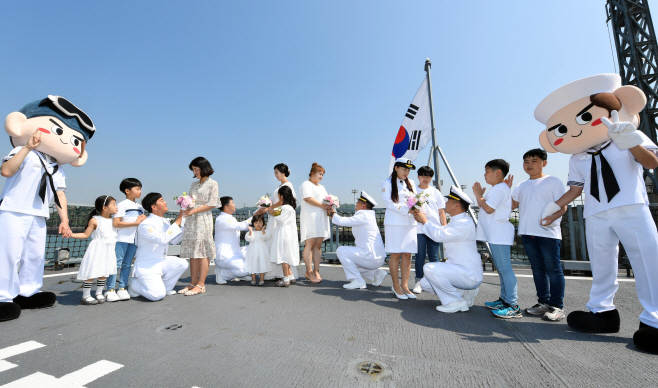 평택 해군 2함대, 리마인드 웨딩촬영 이벤트 지원