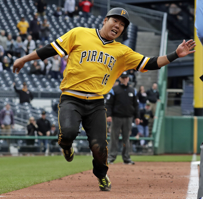 Giants Pirates Baseball <YONHAP NO-1079> (AP)