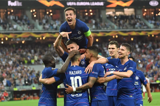 TOPSHOT-FBL-EUR-C3-CHELSEA-ARSENAL-FINAL < (AFP)