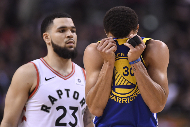 NBA Finals Warriors Raptors Basketbal-3676> (AP)