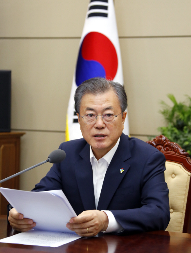 문 대통령, '오늘 수보회의에서는'