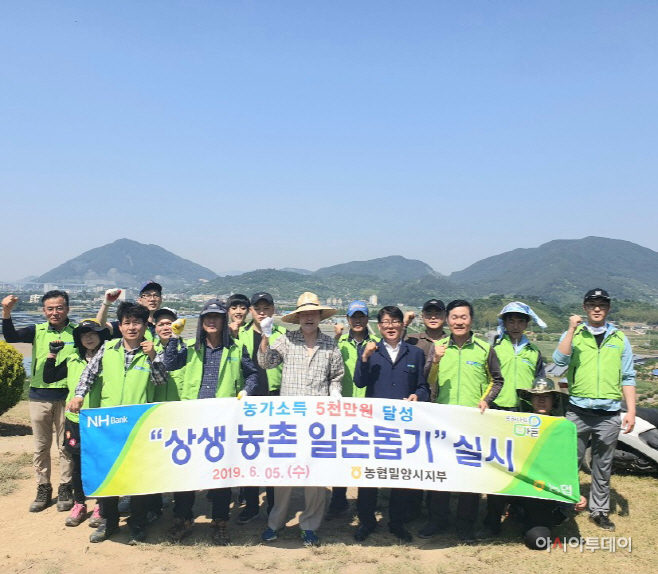 매실 일손돕기
