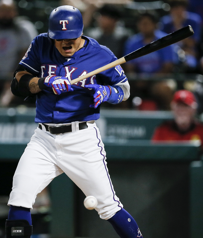 Orioles Rangers Baseball <YONHAP NO-2531> (AP)