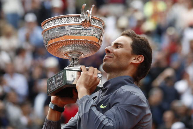 APTOPIX France Tennis French Open <YONHAP NO-1230> (AP)