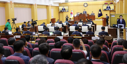 서산시의회, 제243회 제1차 정례회 개회