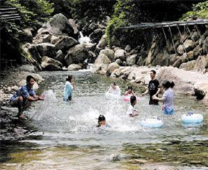 백운산4대계곡(동곡계곡)