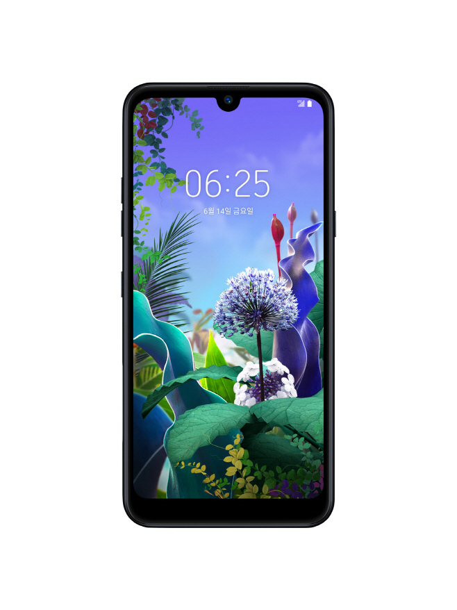 -LG X6 앞면(뉴모로칸블루)