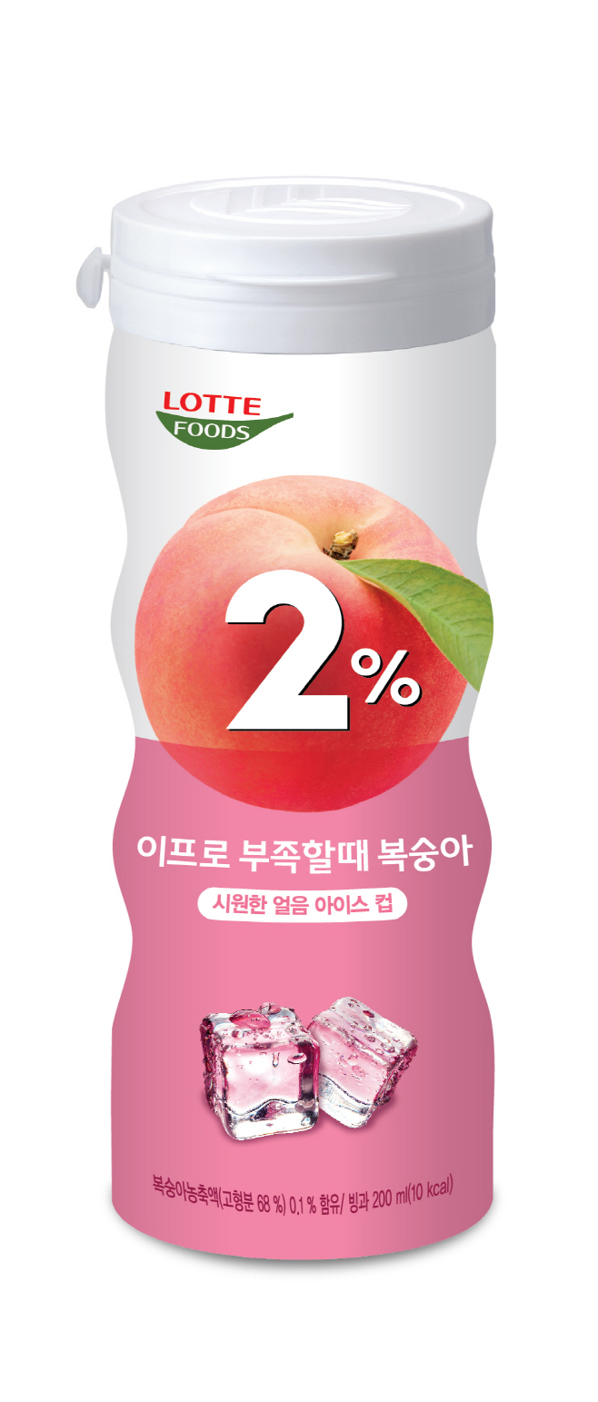 7-11) 2%복숭아아이스컵