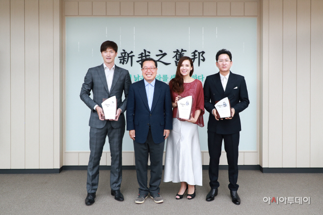 윤태규, 에바 포피엘, 조재진 남양주시 홍보대사 위촉