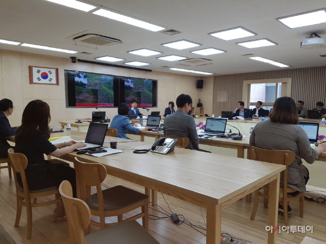 하남시의회 행감장
