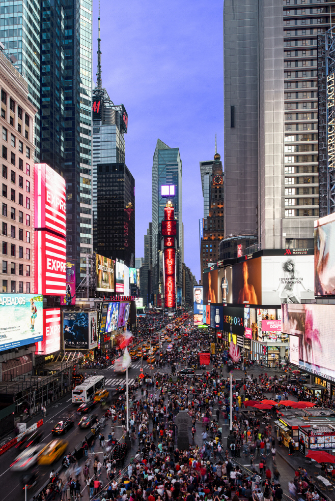삼성 LED 사이니지 뉴욕 타임스 스퀘어 설치 공급(3)