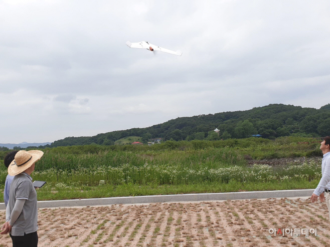 19일(지적재조사사업지구 드론 촬영 2)