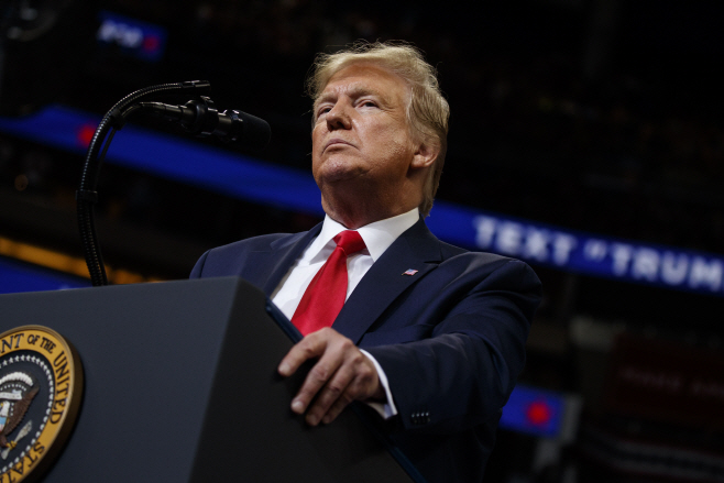 Election 2020 Trump <YONHAP NO-1796> (AP)