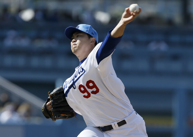 Cubs Dodgers Baseball <YONHAP NO-0888> (AP)