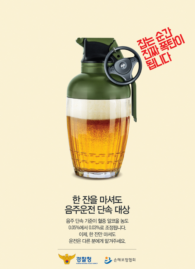 안성경찰서, 음주단속 기준 강화 음주운전 단속 실시