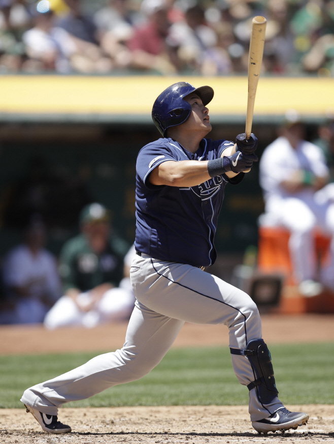 Rays Athletics Baseball <YONHAP NO-1608> (AP)