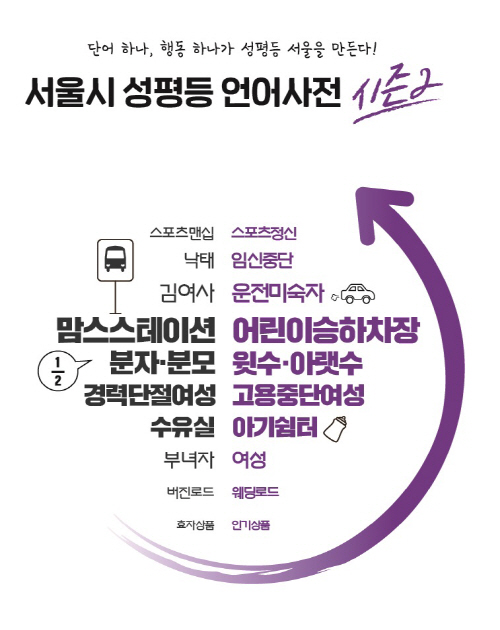 붙임2-2. 서울시 성평등 생활사전_언어편 시즌2