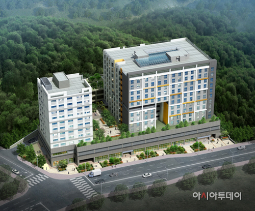 첨단산업과-판교제2테크노밸리 A1블록 창업지원주택 조감도