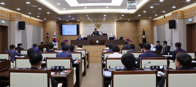 평택시의회, 제207회 임시회 개회