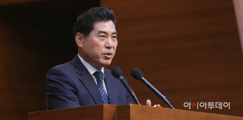 (포토)김상돈 의왕시장 월례조회 참석2