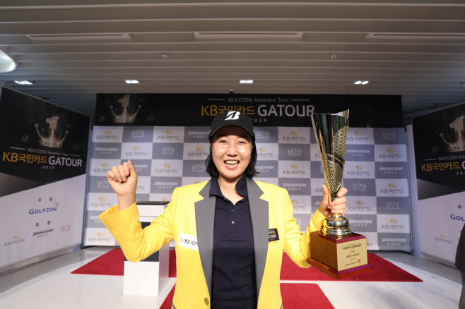 한미숙 GA투어 4차 우승 골프존