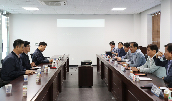 정장선 평택시장, 기업애로 해결 위한 간담회 가져