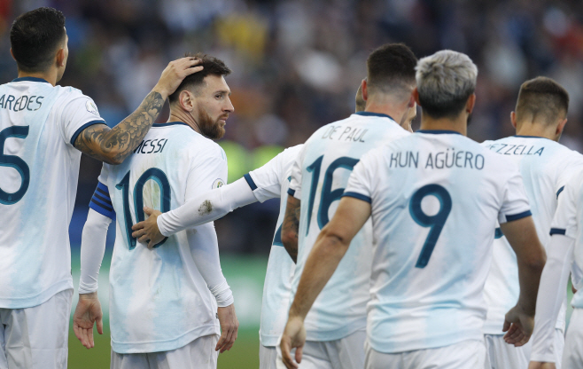 Brazil Soccer Copa America Argentina Chile <