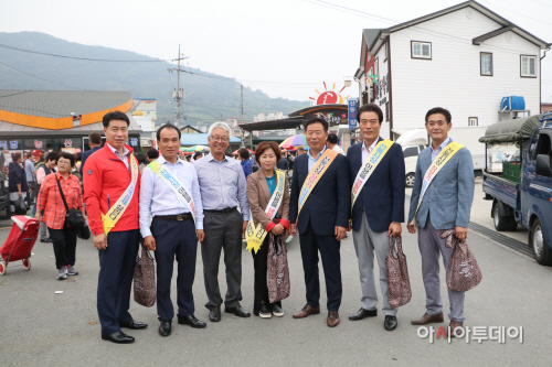 전통시장 장보기 행사(청도시장)