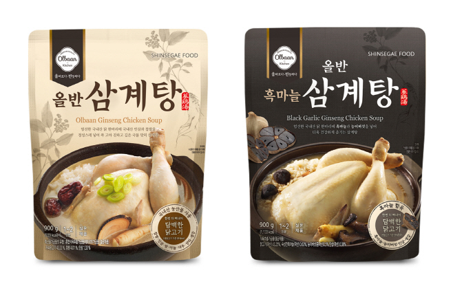[신세계푸드] 올반 삼계탕 2종