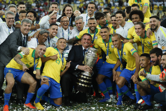 APTOPIX Brazil Soccer Copa America Peru  (AP)