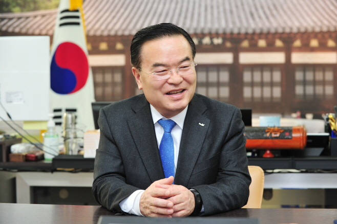 민선 7기 1주년을 맞이한 이성호 양주시장/제공=양주시