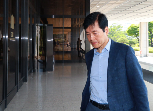 한 달만에 검찰 재소환된 김태한 삼성바이오 대표