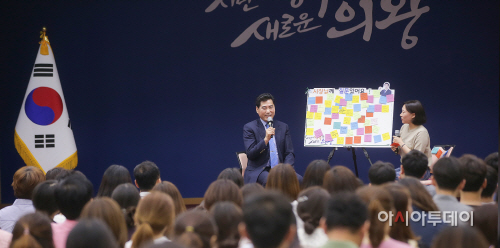 (포토)김상돈 의왕시장 직원과의 소통시간2