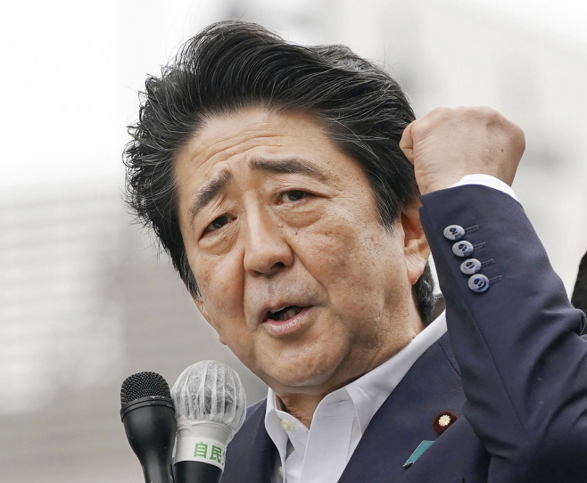 Japan Politics <YONHAP NO-3157> (AP)