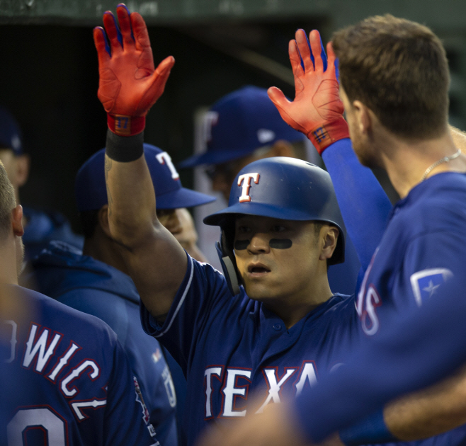 BASEBALL-MLB-OAK-TEX/ <YONHAP NO-1500> (USA TODAY Sports)