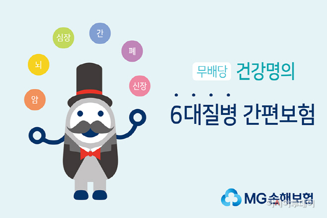 1. MG손보 건강명의 6대질병 간편보험 이미지