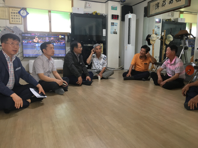 평택시,폭염 장기화 무더위쉼터 실태 확인